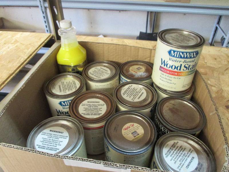 lot 30 image: New Minnwax  stains