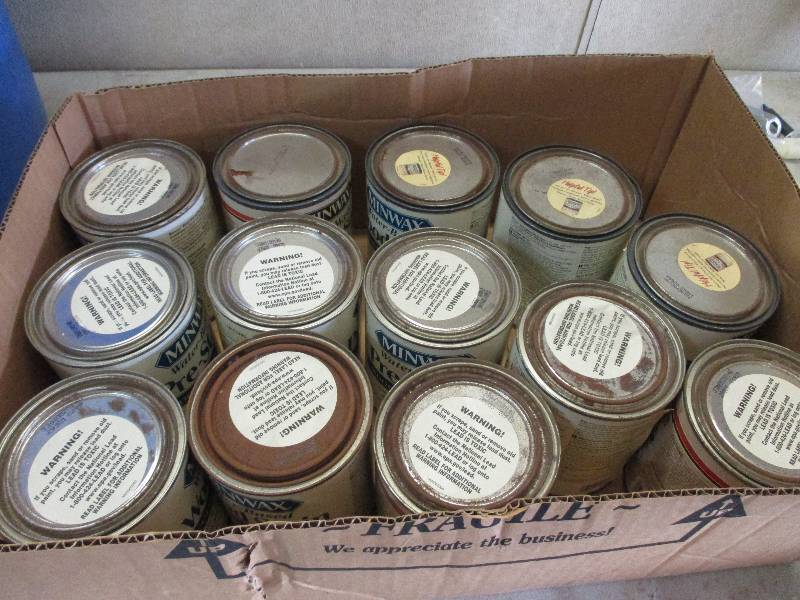 lot 34 image: New Minnwax  stains