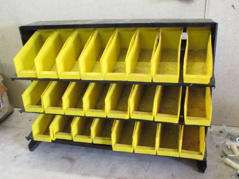 lot 68 image: Parts bins and organizer