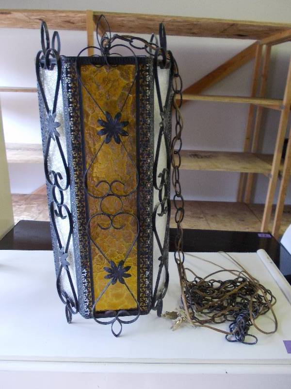 Retro Swag Light Fixture