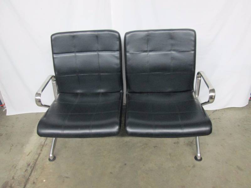 Black Leather Couch