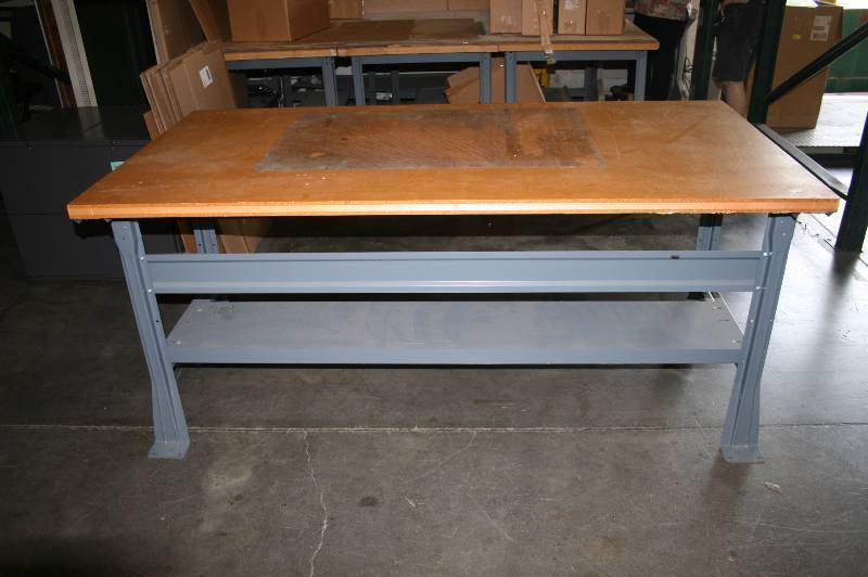 Wooden Top Work Bench