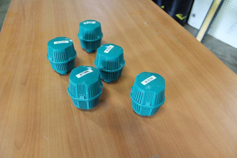 Lot of (5) Rotary Sprinklers wThreaded Fittings.
