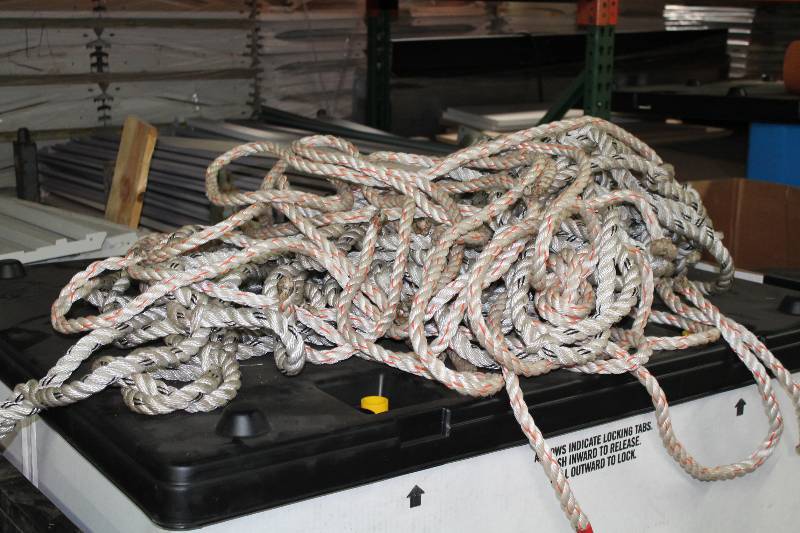 Cargo Rope Netting White Rope.