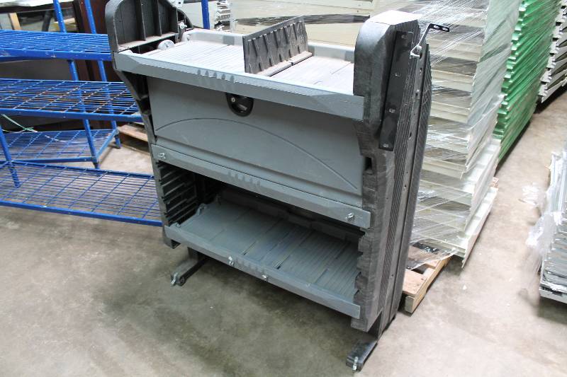 Truck Bed Organizer wMultiple Shelves & Drawer 20 x 39 x 51.