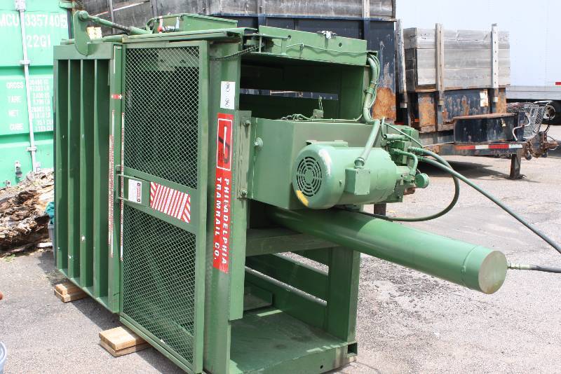 Philadelphia Tramrail, Trash Compactor, Self Contained, 208 Volt, Three Phase Power