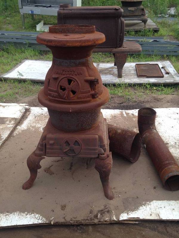 Antique Belly Stove