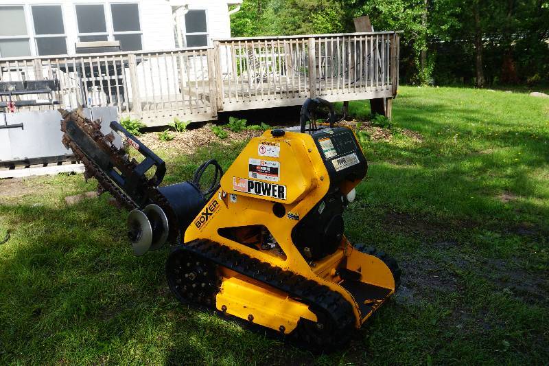 Boxer Brand Mini Tracked Trencher