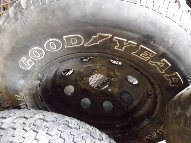 Tires - 5 Goodyear, 1 B F Goodrich