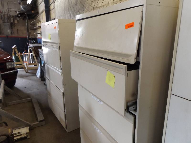 Wide 5 drawer Stand File Cabinet