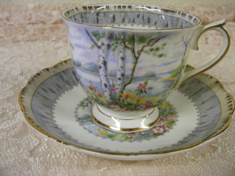 Collectible Fine China Teacups and Saucers