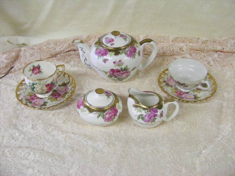 Collectible Fine China Teacups and Saucers