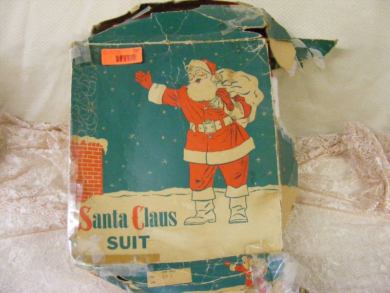 Vintage Santa Claus Suit