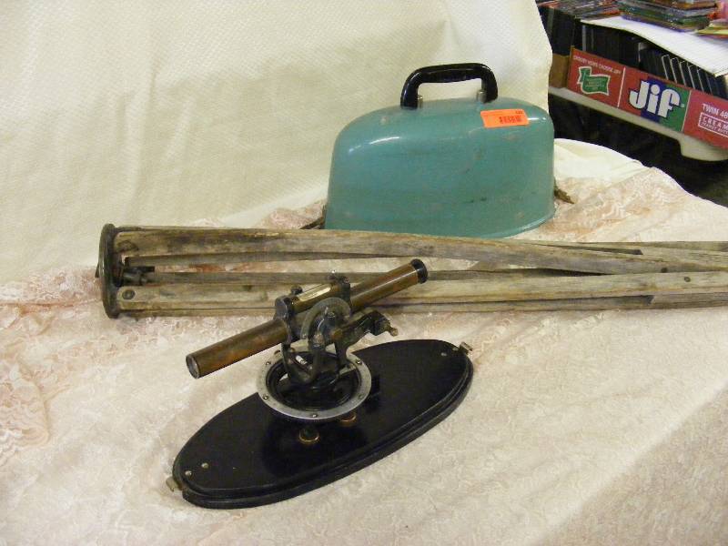 Vintage Surveyers Transom with Stand