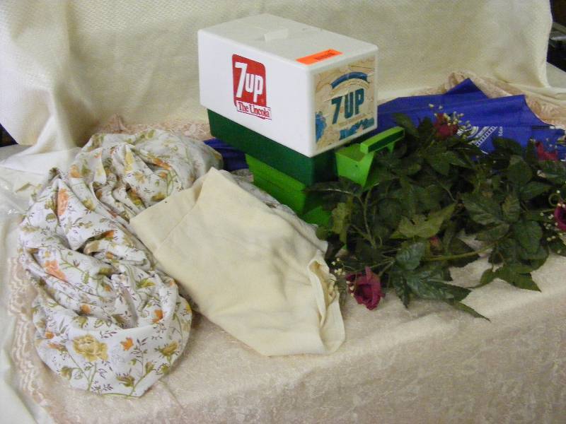 Assortment including Plastic 7-UP Dispenser