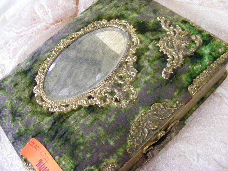 Vintage Picture Album with Stand and Pictures