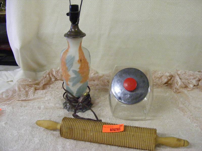 Lamp, CookieCandy Jar, Specialty Rolling Pin