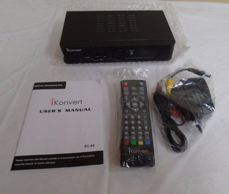 SuperSonic TV Converter Box