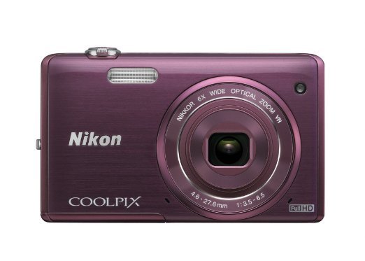 Nikon COOLPIX Wi-Fi CMOS Digital Camera with 6x Zoom Lens