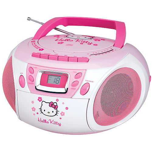 Hello Kitty Stereo CD Boombox
