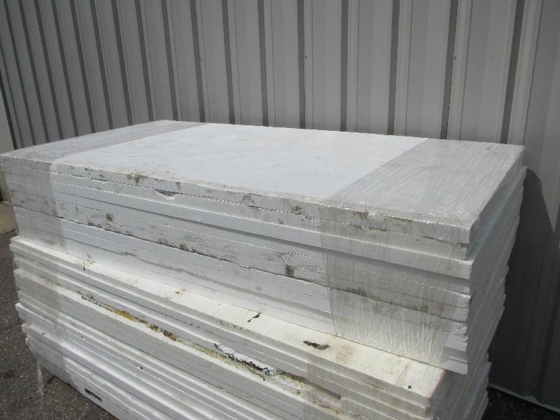 Bundle of 10 sheets of 4 x 8 x 2 stryofoam insulation