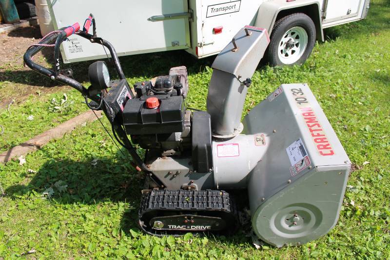 Craftsman 10 32 Snowblower Manual