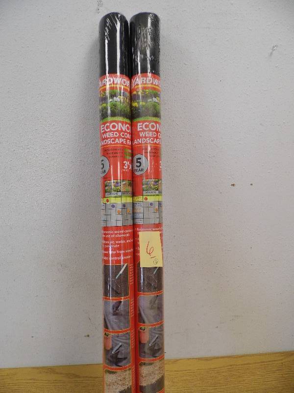 2 Rolls Landscape Fabric