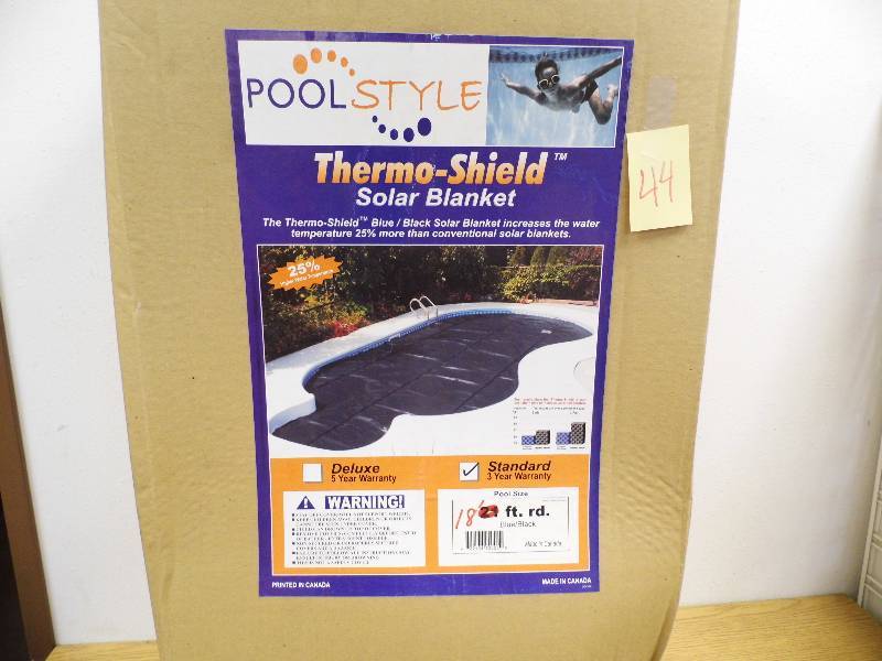 New Solar Pool Blanket