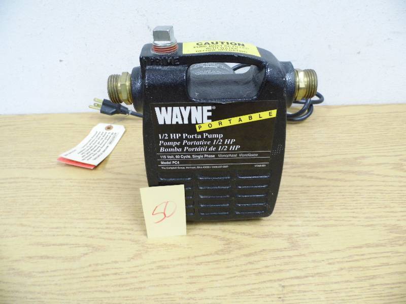 Wayne Portable Pump