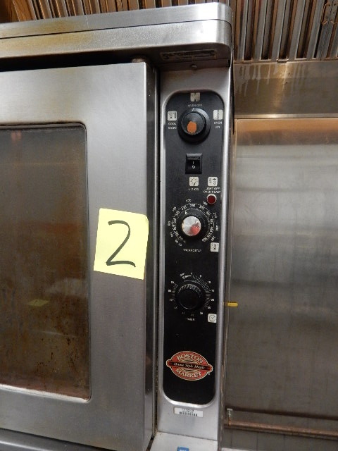 lot 2 image: BLODGETT, Double Oven on Wheels. .Gas.  Dual Flow