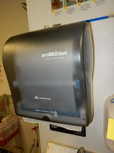 lot 19 image: Paper Towel Dispenser and Soap Dispenser