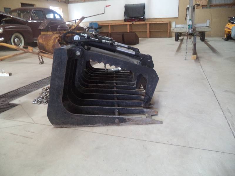 Grapple bucket
