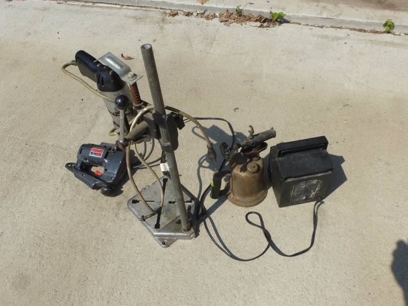 Drill Press an assorted power tools