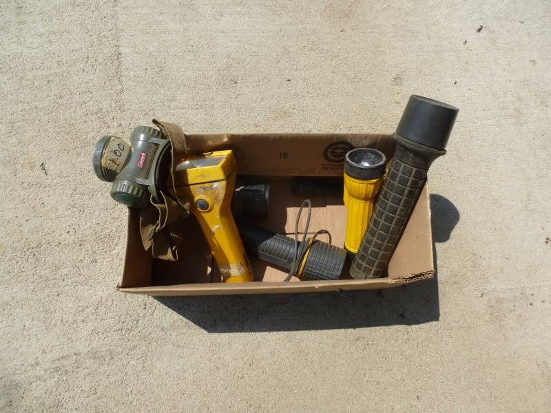 Box of flash lights