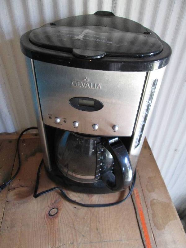 Gevalia coffee maker...