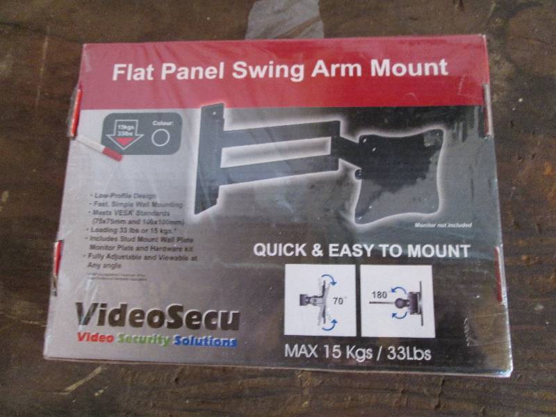 Brand new swing arm mount for flat ...