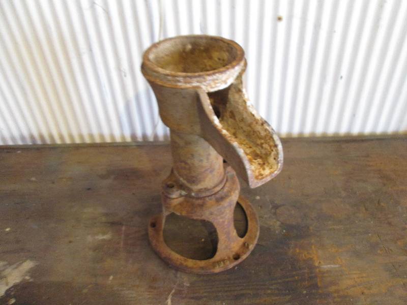 Antique metal water spout...