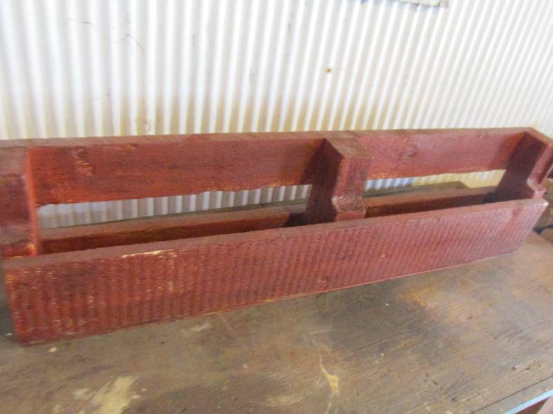 Barnwood planter or holder shelf, 4...