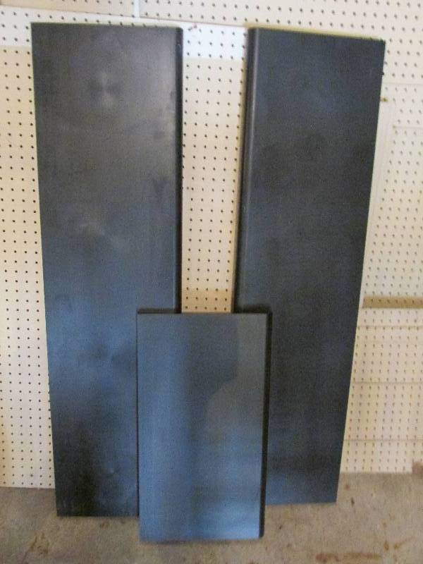 3 plastic shelves, 4 foot and 23...