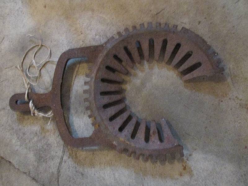 Antique iron tool...