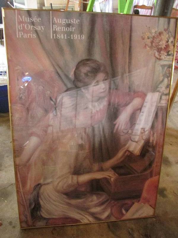Large framed print, 39 x 55...