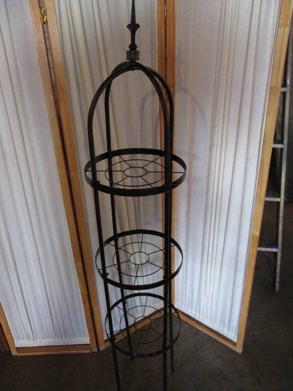 Metal plant stand 61 tall...