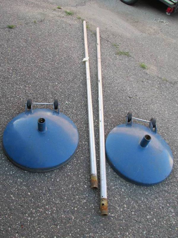 Volleyball net frame, commercial gr...