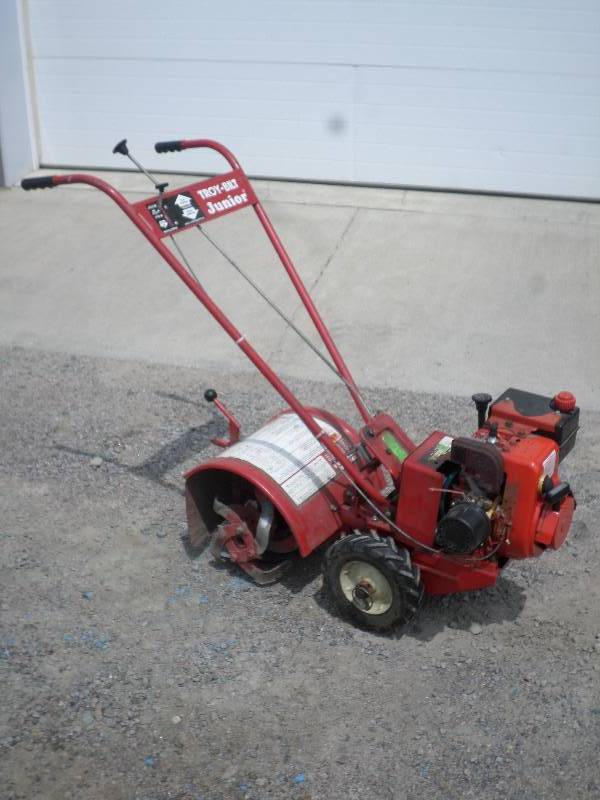 lot 5 image: Troy-Bilt Junior Gas-Powered Rear T...