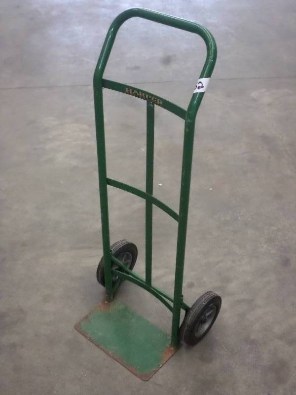 lot 52 image: Harper Steel 2-Wheel Dolly ...