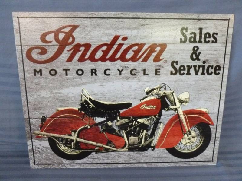 lot 9 image: Metal Sign
