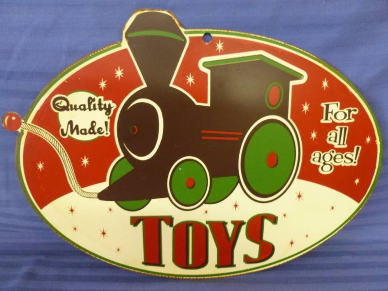 lot 11 image: Metal Sign