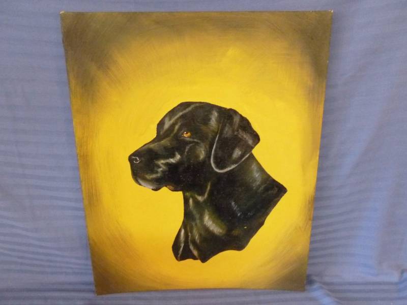 lot 44 image: Oil Painting