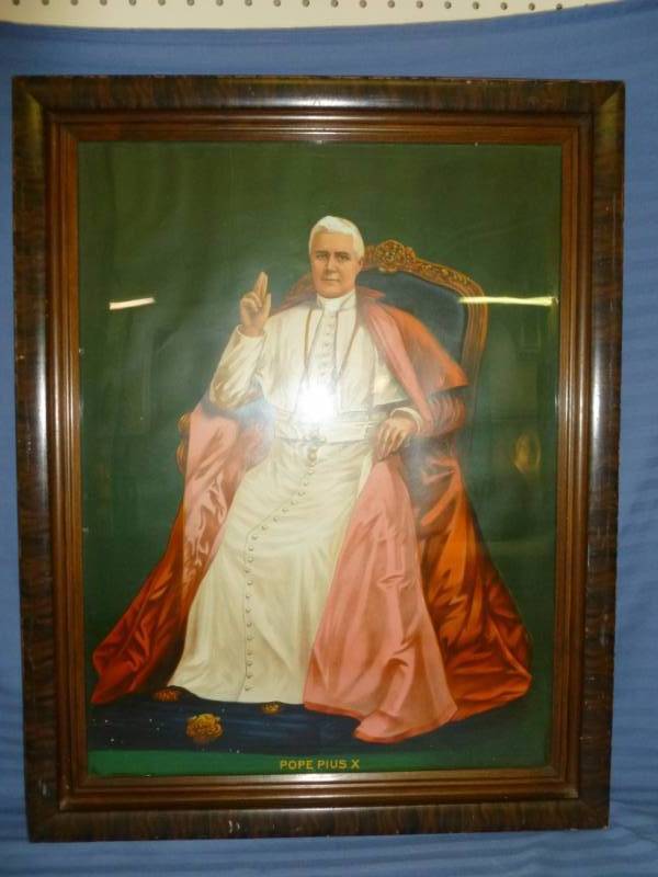 lot 47 image: Vintage Religious Picture