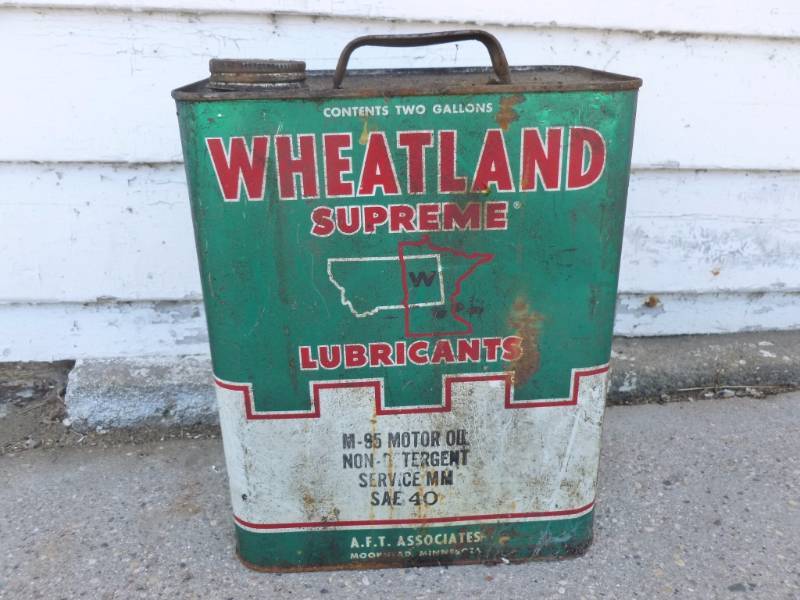 lot 53 image: Vintage Oil Can